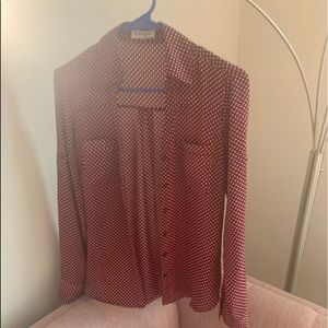 Express polka dot shirt!